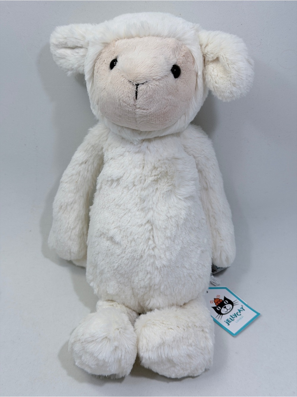 Jellycat Medium Bashful Lamb Plush with Tag